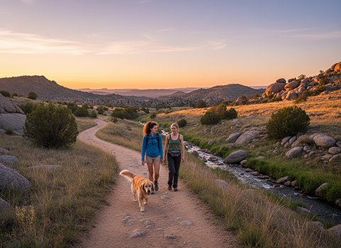 Wichita Mountains Wildlife Refuge Trail